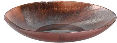 LEONARDO HOME Dekoschale, Glas, rose, 40 cm