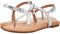 UGG Australia Femme Madeena Sandale, Argenté métallique, 36 EU