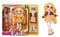 Rainbow High Winter Break Poppy Rowan - Orangene Modepuppe mit 2 Outfits, Skiausrüstung und Puppenständer - Skier, Schlittschuhe, Accessoires und mehr - Sammelpuppe für Kinder ab 6 Jahren