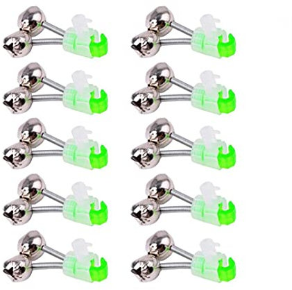 Liadance Angeln Bissanzeiger Angel Glocken Ton Alarm Bissanzeiger Für Pool Angeln 10pcs
