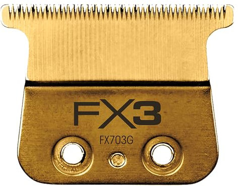 BaBylissPRO FX703G FX3 DLC/Titanium Ultradünne Zero Gap Thin Tooth Ersatz-Trimmerklinge
