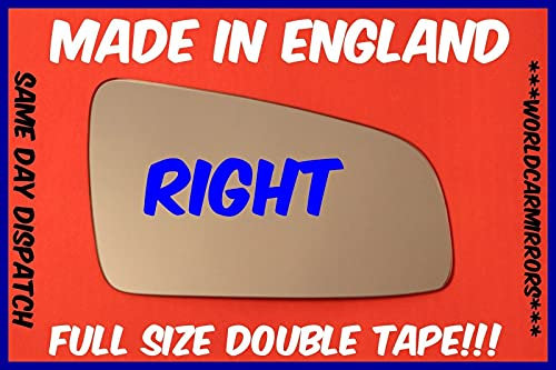 FIT VAUXHALL ZAFIRA B MK2 2005-2009 DOOR WING MIRROR GLASS CONVEX RIGHT SIDE