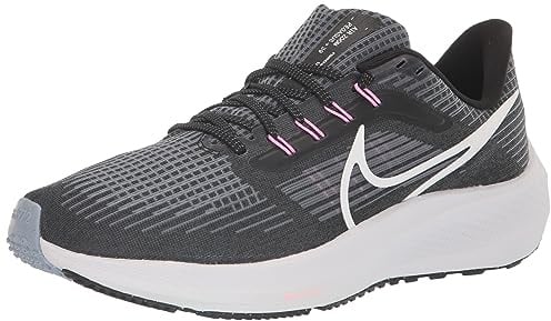 NIKE Men's Air Zoom Pegasus 39 Sneaker, Black/White-Ashen Slate-Cobalt Bliss, 7 UK