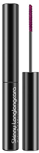 Wasserdicht Waschbare Wimpern Mascara Wimpernregenmantel Farbe Mascara Traube Lila Milchtee Farbe Mascara Schlanke, charmante, langanhaltende Farbe Mascara Geeignet für Wimpern Augen Make-up