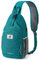 SKYSPER Sling Bag RFID Crossbody Sling Backpack Cross Body Shoulder Bag Travel Hiking Daypack for Women Men(Cyan)