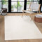Paco Home Teppich Wohnzimmer Schlafzimmer Modern Kurzflor Skandinavisches Boho Muster Regenbogen japandi Geometrisch 3D Effekt Creme, Grösse:240x340 cm, Farbe:Creme 2