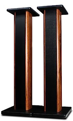 Ddasam Pies para Altavoces(80cm) Soporte Altavoz Soporte de Altavoz para Altavoces Home-Cinema HiFi Bookshelf Box y Satélite y Anti-caída Reposapiés Antideslizante en la Parte Inferior