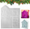 Silikonform Haus 3D für Weihnachten - Gießformen für Häuser und Kerzenhalter - Handwerk
