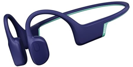 SUUNTO Aqua Light Swimming Open-Ear Bluetooth Headphone, 32GB MP3 Player for Running, Bone Conduction Headphone w/Dual-Mic, IP68 Waterproof, 10H Playtime & APP Support, 28 Grams Lightweight