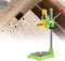 Kadxyan Mini Bench Drill Press, Electric Drill Stand with Anti-slip Handle, 60mm Single Stroke and 38-42MM Clamping Range, Adjustable Height and 90°Rotatable Chuck, for Home and Commercial Use