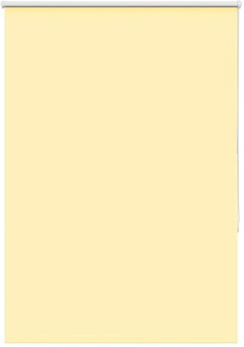 vidaXL Verdunkelungsrollo Gelb 105x150cm Stoffbreite 100,7cm Polyester