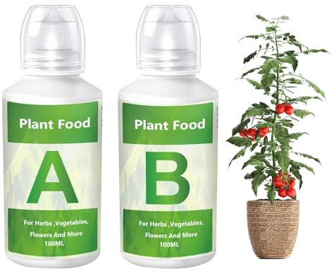 Soluzione Nutritiva,nutrienti Per Piante Idroponiche - Nutrienti Idroponici A E B,Alimenti Vegetali Biologici, Fertilizzanti Liquidi Per Coltura A E B, Nutrienti