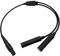 WODASEN Dual GA Plugs (3/16 Mic Plug (PJ-068) and 1/4 (PJ-055) Speaker Plug) General Aviation Headset to Lemo 6 Pin Bose A20 A30 Headsets Adapter Cable for Pilot Headphones Adaptor