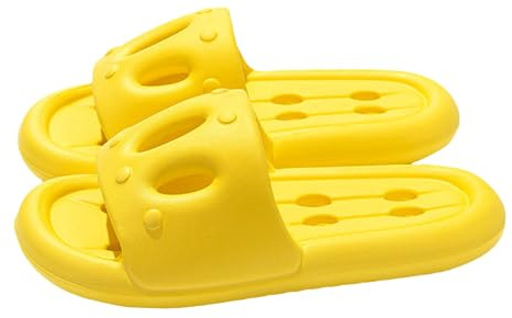Bathroom Slippers Home Slippers for Women Casual EVA Anti-Slip Cloud Slippers Indoor Open-Toe Hollow Quick Dry Slides Pillow Soft Soles Fashion Comfy Mules Wide-Fit Washable Spa Slipper