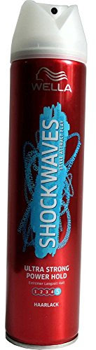 Wella Shock Waves Ultra Strong Power Hold Lack 259ml