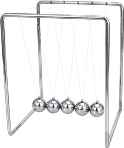 Bartl 101493 Kugelspiel 14 cm | Faszinierendes Physikalisches Kugelspiel