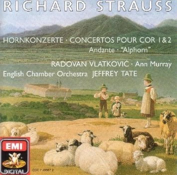 RICHARD STRAUSS: HORN CONCERTO NOS. 1 & 2, ALPHORN, ANDANTE