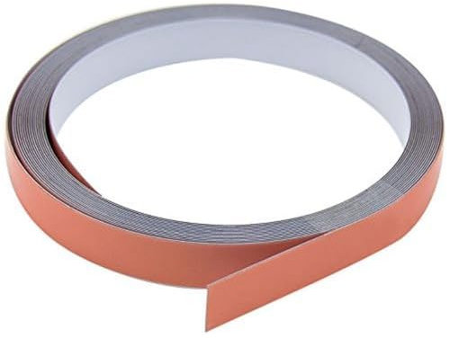 Steelflex® Gloss White & Premium Self-Adhesive Steel Tape Pour Créer Un Aimant de Surface Restera á - 20mm de Large - 5 M de Longueur