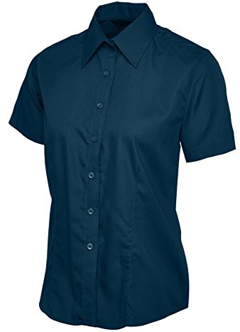 Ladies Poplin Half Sleeve Shirt