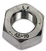 Mutter M12x1,0 DIN 934 Edelstahl (9,75 mm hoch)