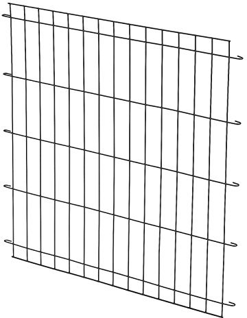 MidWest Homes for Pets Modell 10DP Trenneinsatz für 122 cm große Hundeboxen; geeignet für Modelle 710BK, 1248, 1348TD, 1548/DD und 1648/DD/UL, schwarze E-Beschichtung