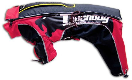 Karlie Touchdog Hundemantel Outdoor Tiger-Logo, XL, 47 x 62 x 38 cm, Rot