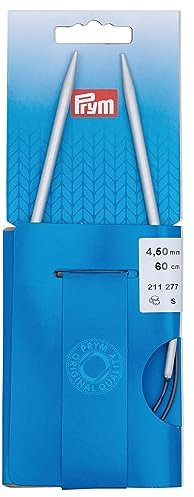 Prym 211219 Rundstricknadeln ALU 80 cm 2,50 mm grau Rundstricknadel, Aluminium, 2,5 mm