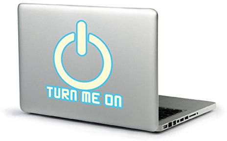 Leistung auf Turn Me Symbol Notebook sticker Sticker Size 17