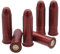 WPW Pufferpatronen Kaliber .357 Magnum Aluminium eloxiert mit Messingschlagfläche - 6 Stück