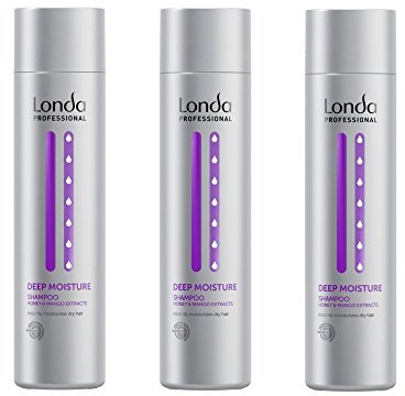 Londa Deep Moisture Shampoo 3 x 250 ml