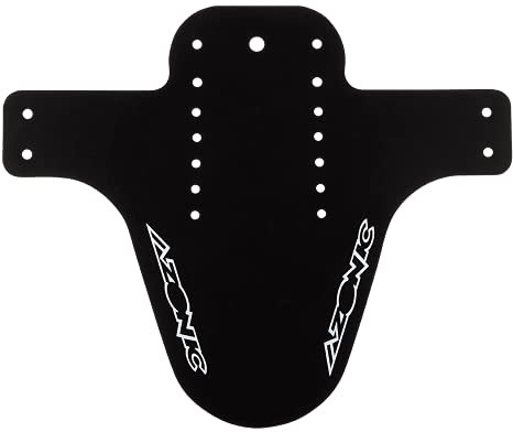 AZONIC | Fahrrad-Schutzblech | Mountainbike Trekking E-Bike BMX MTB | Mud Guard I Schützt vor Schlamm und Schmutz, Mit 7 Befestigungslöchern, Aus Polypropylen | Splatter Fender