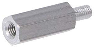 10X 235X15 Distanzmuffe mit Gewinde Innengew: M3 15mm Außengew: M3 DREMEC