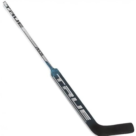 True AX9 Composite Goalie Stick Senior 24' schwarz/blau, Spielseite:Links, Patterns:MC