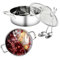 MOVKZACV Hot Pot Cooker, Mandarin Duck Pot, S-Type Stainless Steel Hot Pot With Lid and 2 Ladles, Yin Yang Hot Pot with Divider for Induction Cooktop Gas Stove