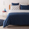 Tommy Hilfiger Club Stripes Bettwäsche-Garnitur Farbe Navy Größe 135x200+80x80
