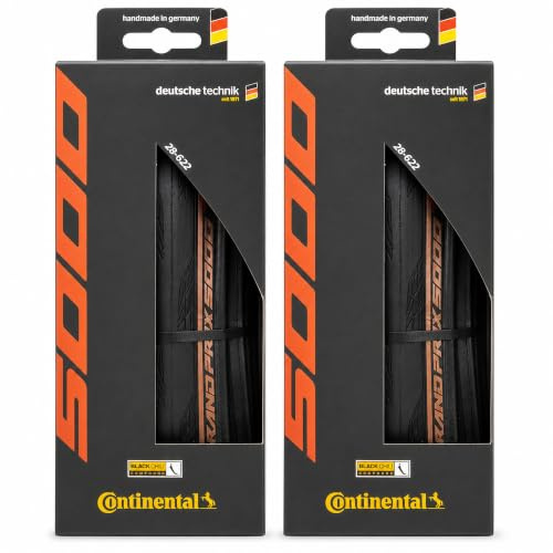 Continental Paar Grand Prix 5000 Faltreifen 700x28c schwarz transparent 700c, 700x28