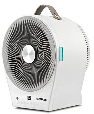 G3 Ferrari G60024 Ventilatore Caldo-Fresco, 2000W, timer 24 ore, 4 stagioni, Bianco