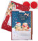 Hallmark Weihnachtskarte für eine Person mit Aufschrift I Love (in englischer Sprache), niedliches Winter-Design, 25575201, mehrfarbig