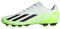 adidas X Crazyfast.4 Flexible Ground Boots, Scarpe da Calcio Unisex-Adulto, Cloud White/Core Black/Lucid Lemon, 44 2/3 EU