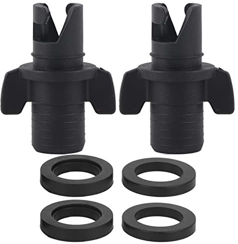 BORDSTRACT Pump Hose Valve Adapter, Leakproof Kayak Air Valve Connector, Inflatable Boat Foot Pump Valve Adapter, Air Valve Adaptor for Inflatable Boat, Kayak, Boat, Halkey Roberts