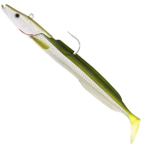 Westin Sandy Andy Jig 14cm 32g - 1 Jigkopf + 2 Gummifische