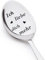 Edelstahl Löffel mit Gravur Ich liebe dich mehr, Geburtstags Geschenk für Frauen, Kaffee Dessert Löffel Personalisiertes Geschenk für Freundin, Frau, Tochter, Nichte, Mutter, Großmutter