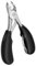Toenail Clippers for Thick or Ingrown Toenails, Heavy-Duty Stainless Steel Scissors Nail Nippers, with Protective Cover for Men & Women (Black)