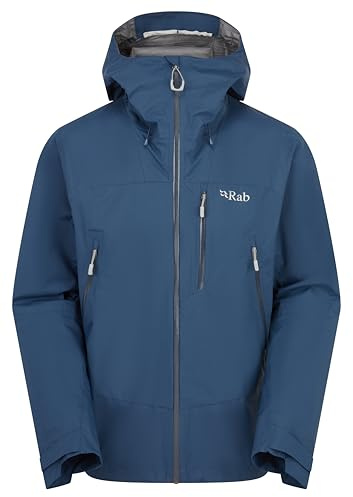 Rab Downpour Mountain Jacket, XXL, Tempest Blue TMB