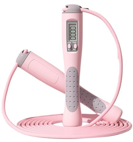 Springseil Mit Zähler, Verstellbares Mit Zähler, Stahldrahtseilkern, Fitness Trainingsseil Für Schüler, Sportgeräte Langlebiges Für Kinder Erwachsene