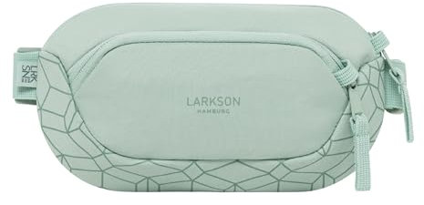 Larkson Sling Bag Herren & Damen Mint - Helge - Anti Diebstahl Umhängetasche mit RFID Blocker - Crossbody Bag Bauchtasche für Alltag & Reisen - Mesh Polsterung - Wasserabweisend