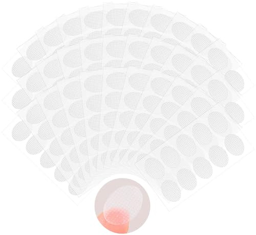 ZYWQ Ohrringe Abkleben Sport, 300 Stück Sport Ohren Abkleben Transparente Abkleben Aufkleben Ohrringe, Ohrenpflegeprodukte für eingerissene oder gedehnte Ohrläppchen