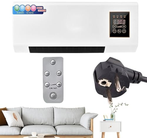 Climatiseur Portable pour Chambre,Climatiseur Split | Vitesses Ventilation Rafraîchissement Chauffage Télécommande Refroidisseur Pratique pour Maison Camping Caravane Garage