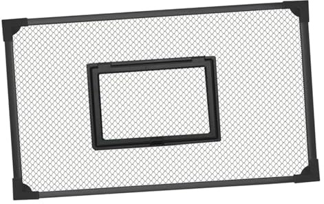 Tank-Top-Abdeckung für Aquarien, Schutznetz, Netzsieb, Selbstmontage, Anti-Springen, Fischnetz, rechteckiger Aquarium-Deckel, DIY-Aquarium-Netze, einfach aufzubauen, Zubehör