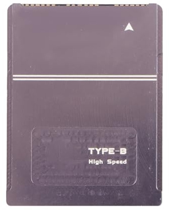 Asixxsix Type B Card Reader, Aluminum Alloy Type B Memory Card Adapter for Nikon Z6 Z7 Z9 for R3 R5, Portable Durable M.2 2230 SSDs for Housing